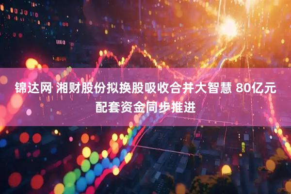 锦达网 湘财股份拟换股吸收合并大智慧 80亿元配套资金同步推进